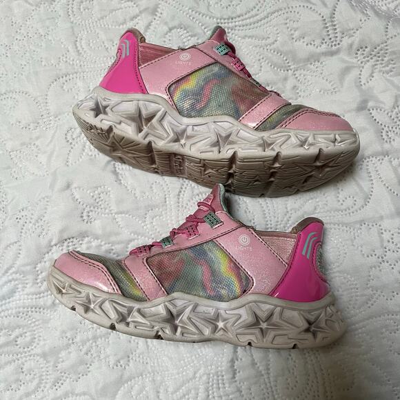 Skechers Galaxy Lights Slip On Sneakers Size 12 - Picture 4 of 9